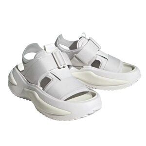 Adidas Womens Swim Mehana Adjustable Strap Cloudfoam Sandals White Size 11